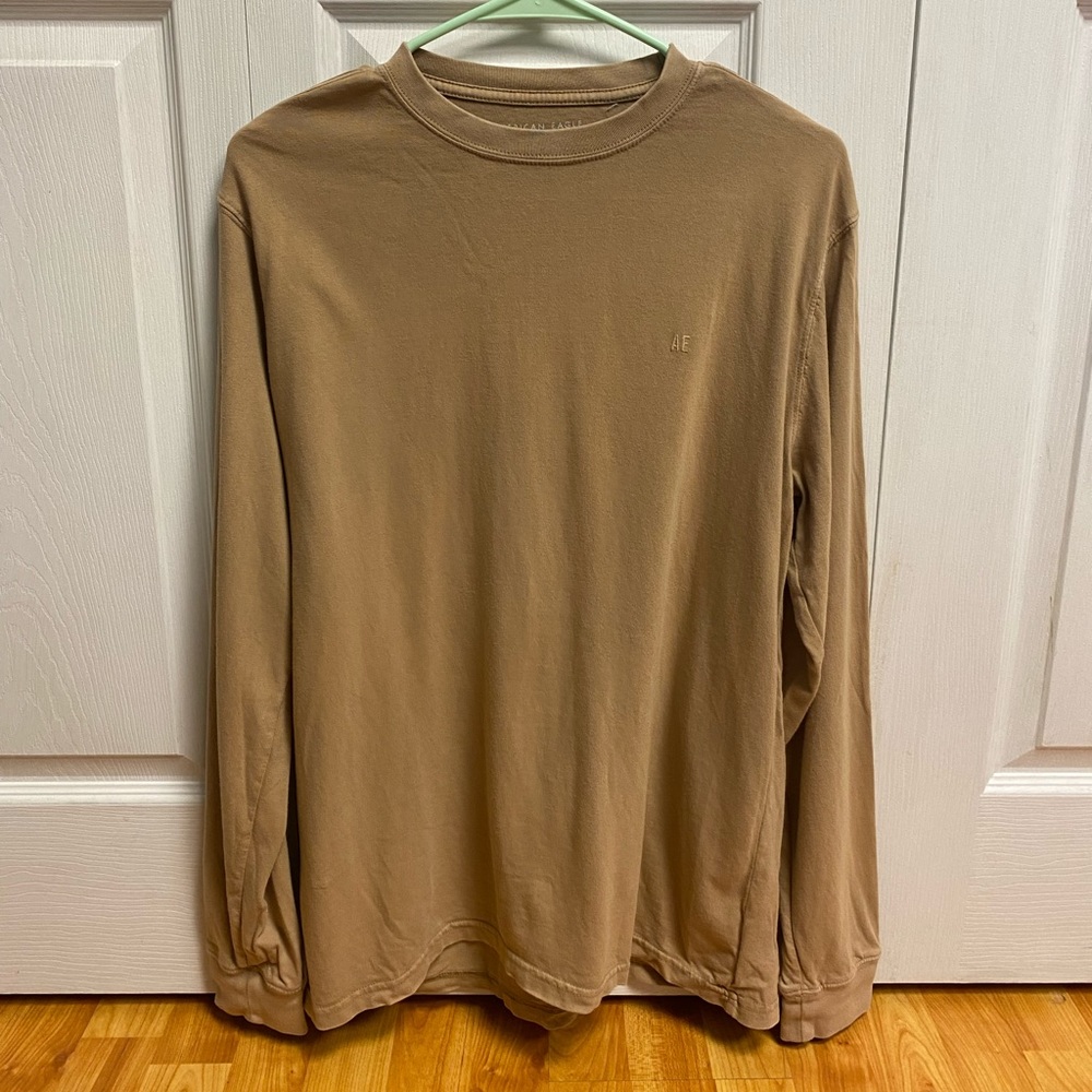 American Eagle Men’s Long Sleeve T-Shirt, Size Medium, Standard Fit